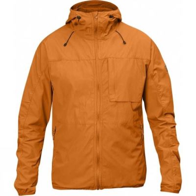 Chaquetas Fjallraven High Coast Wind Hombre Naranjas - Chile BLT014327